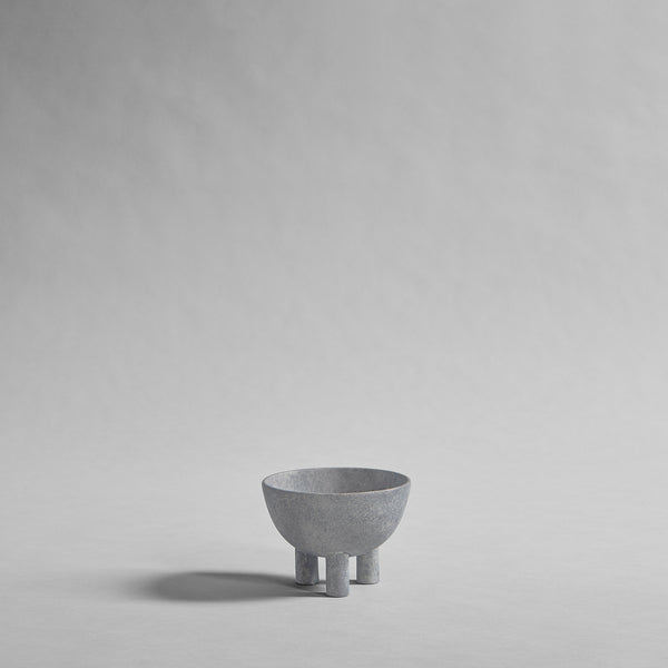 Small light grey bowl for decoration